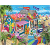 White Mountain 1000 Piece Jigsaw Puzzle Summer Beach Shop, Surf Shack