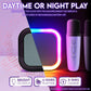 Karaoke Machine for Kids Adults, Portable Mini Bluetooth Speaker with 2 Wireless Microphones, LED Lights, Singing System for Family Home Party, Voice