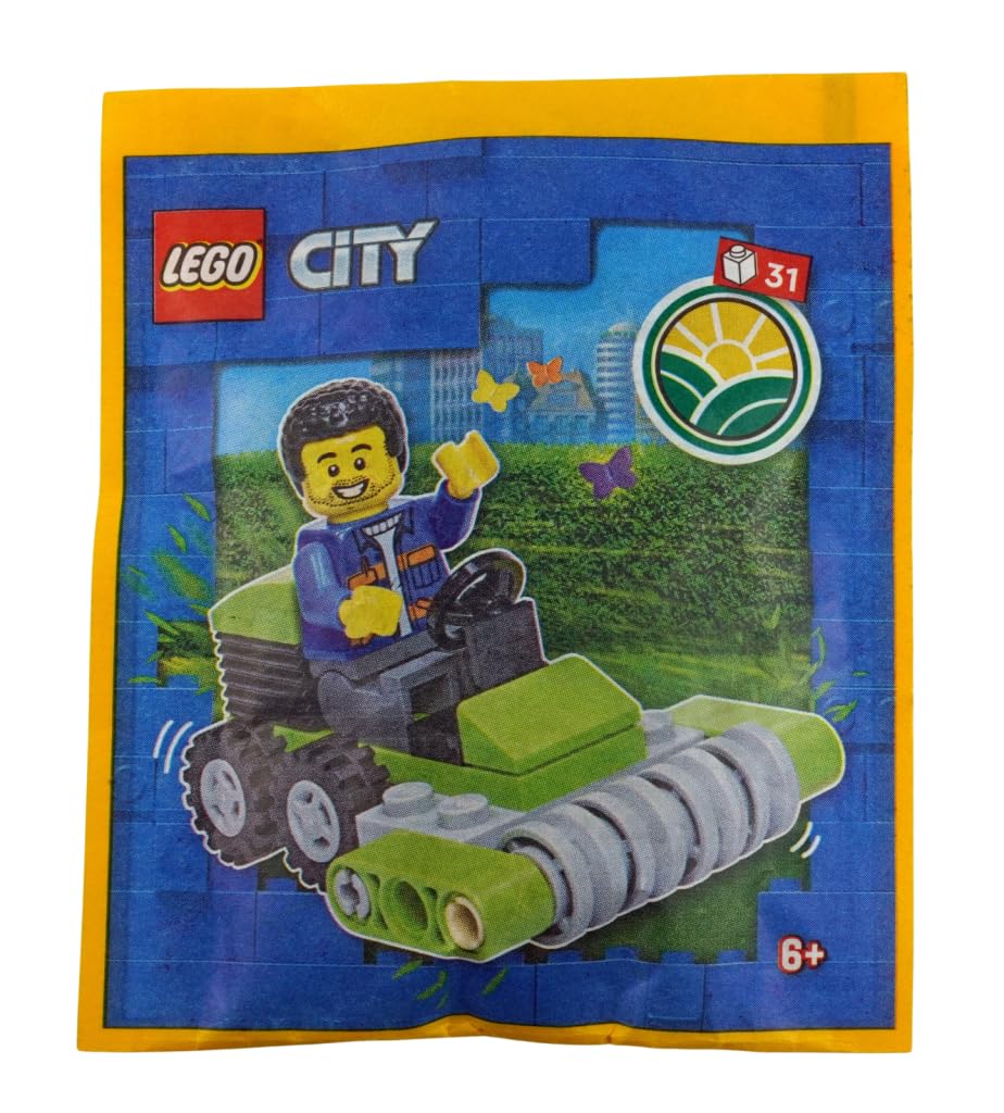 LEGO City: City Worker with Lawn Mower (Ages 6+)