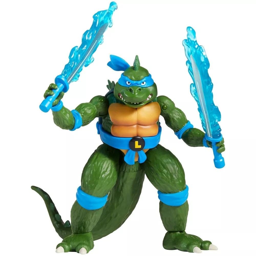 TEENAGE MUTANT NINJA TMNT x Godzilla: Godzilla Leo Action Figure with Accessories by Playmates Toys