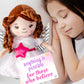 ANGELITOS MAGICOS 15" Little Magic Angels Plushies. Angel Doll with Magical Positive Affirmation Cards from Guardian Angel Academy, for Girls 3+