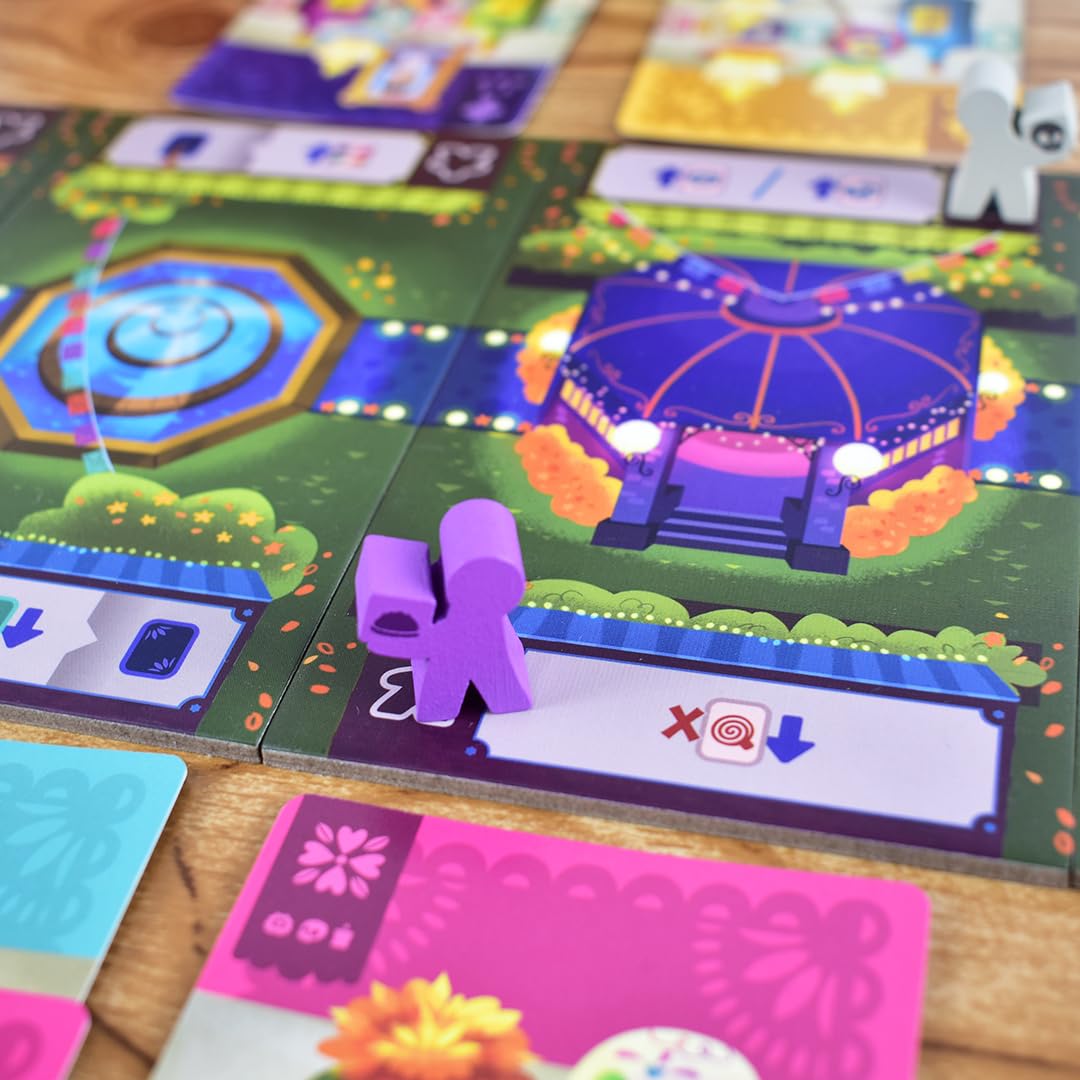 Draco Studios | Patzcuaro - The Set Collection Game with Rondel Movement | Inspired by The Mexican Tradition Day of The Dead | Perfect for Family