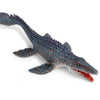 EOIVSH Large Mosasaurus Toy 13.4", Realistic Deep Sea Monster Mosasaurus Dinosaur Plastic Hand-Painted Ocean Animal Model Figurine for Bath Pool Toy