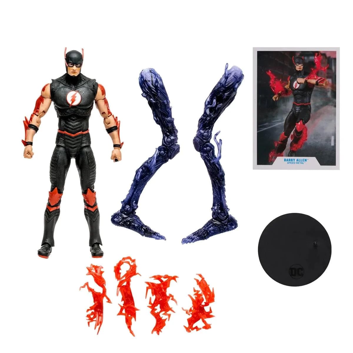 McFarlane Toys - DC Build-A 7IN Figures WV9 - Speed Metal - Barry Allen