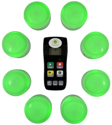 Trebisky Wireless Game Show Buzzer Set, 8 Answer Buzzers with Light & Sound