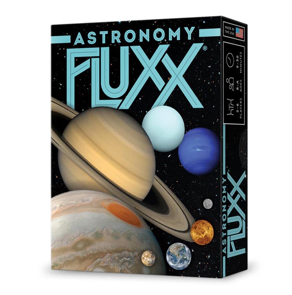 Astronomy Fluxx Card Game - Explore Space with NASA Photographs