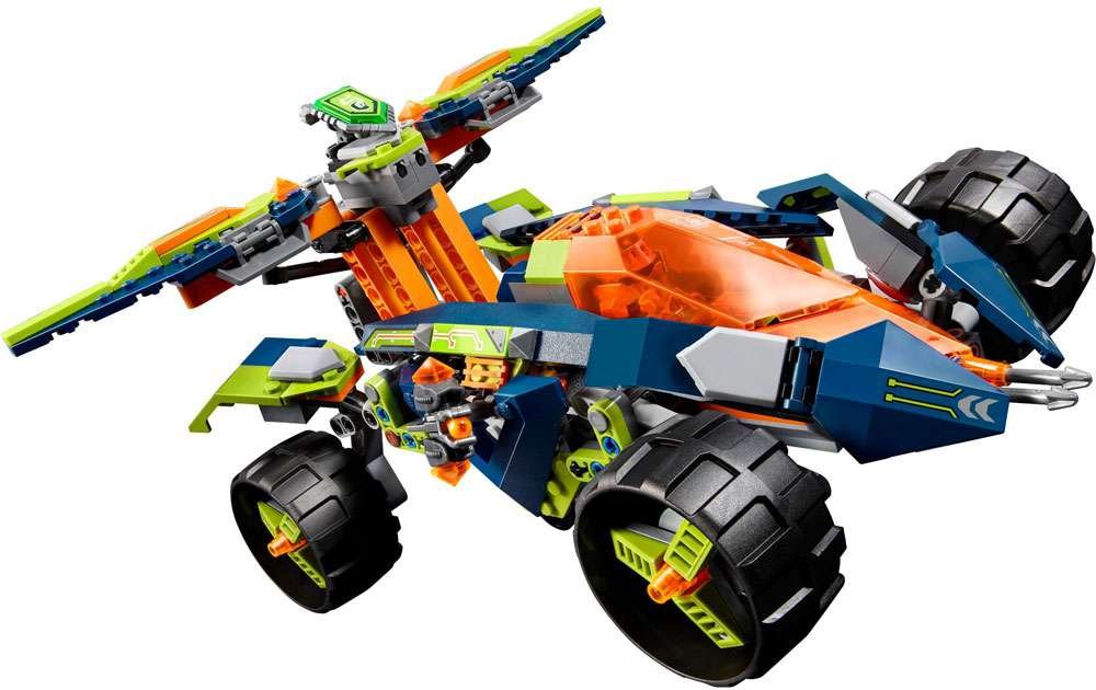 LEGO Nexo Knights Aaron's Rock Climber 70355 Building Kit (598 Piece)