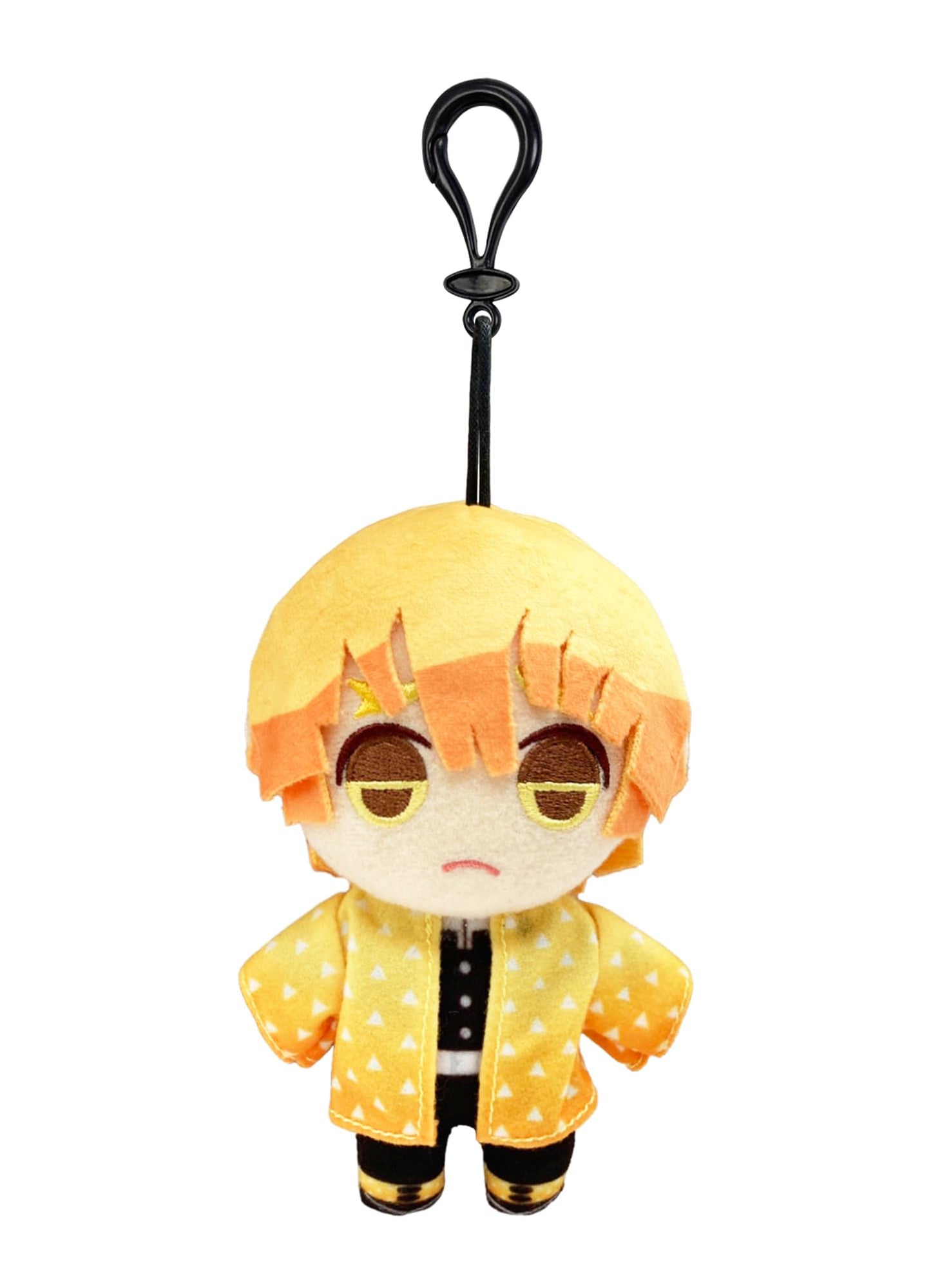 Great Eastern Entertainment Demon Slayer - Zenitsu Agatsuma Mini Plush w/Spring Hook 4.5" H