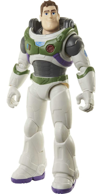 Mattel Disney and Pixar Lightyear Buzz Large-Scale Action Figure, Space Ranger Alpha with Accessories, 12 Moving Joints, 12 inch