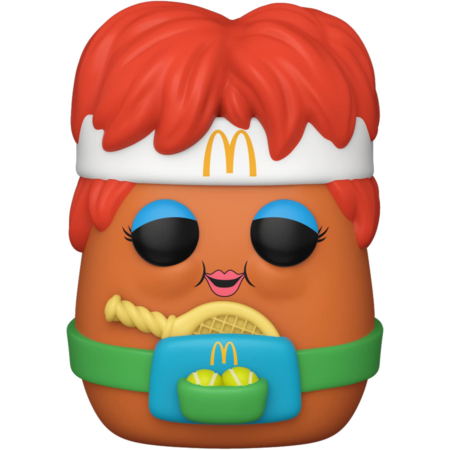 Funko Tennis McNugg e t : P o p ! Ad Icons Vinyl Figurine Bundle with 1 Compatible 'ToysDiva' Graphic Protector (114-53712 - B)