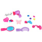 Dream Collection: Hairstylist Play Set - 12" African American Doll - Blue & Butterflies, Salon Beauty Toy Set, Sounds Blow Dryer, Accessories, Kids 3+