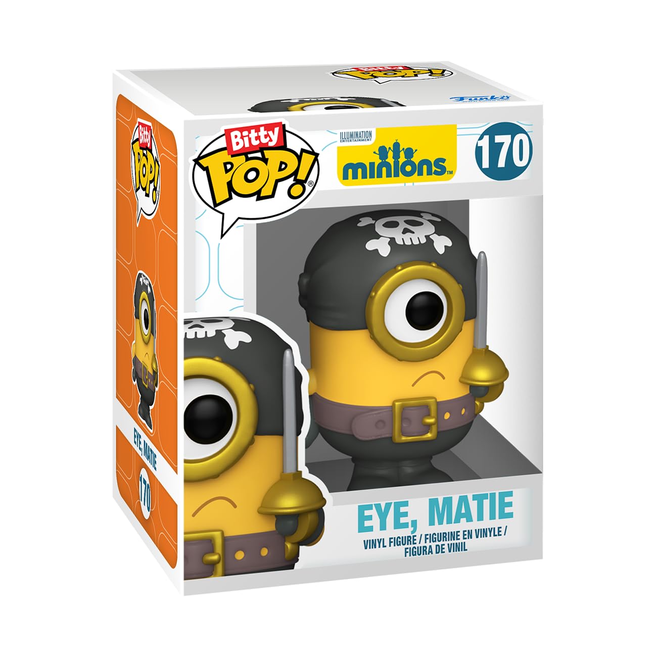 Funko Bitty POP! 4 Pack: Minions - Eye-Matie, Cro-Minion, Au Naturel