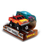 Masterpieces Monster Truck Toy Train - Wooden Toy Engine, Wood Toy Truck - for Kids