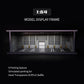 1/64 Diorama Display Case with LED Lights, Model Car Display and Storage, Compatible with Hot-Wheels Match-Box Mini GT Diecast Cars, Gift for Men