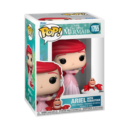 Funko Pop!&Buddy: The Little Mermaid - Ariel with Sebastian - Collectable Vinyl Figure - Gift Idea - Official Merchandise - Toys for Kids & Adults