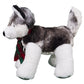 Stuffems Toy Shop Make Your Own Stuffed Animal Mini 8 Inch Klondike the Husky Kit - No Sewing Required!