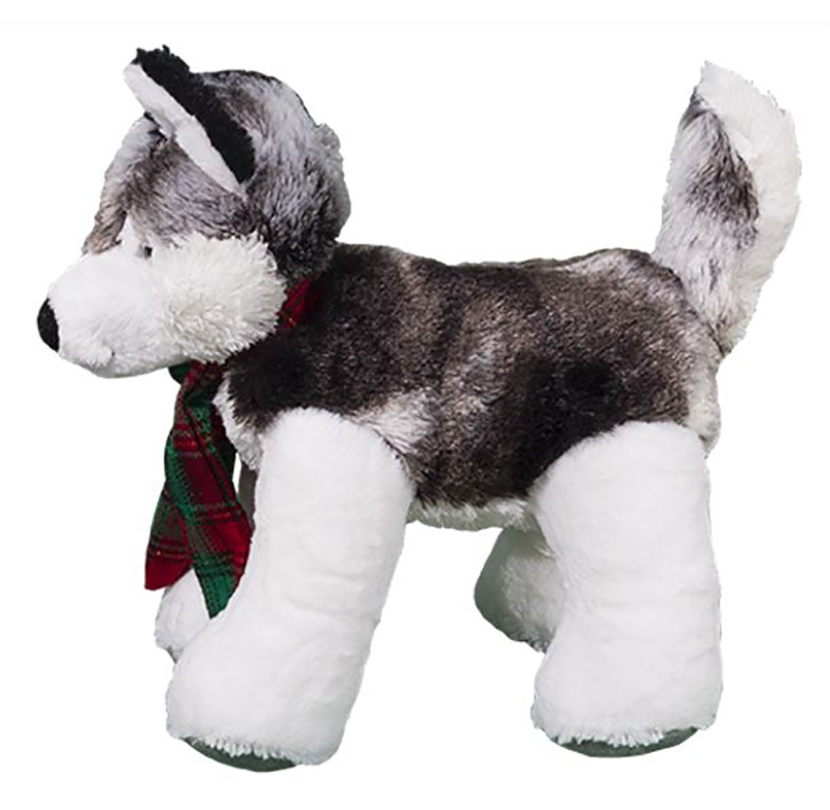 Stuffems Toy Shop Make Your Own Stuffed Animal Mini 8 Inch Klondike the Husky Kit - No Sewing Required!