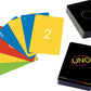 Mattel Games UNO Minimalista Card Game Featuring Designer Graphics by Warleson Oliviera, 108 Cards, Kid, Family & Adult Game Night, Unique Gift Design