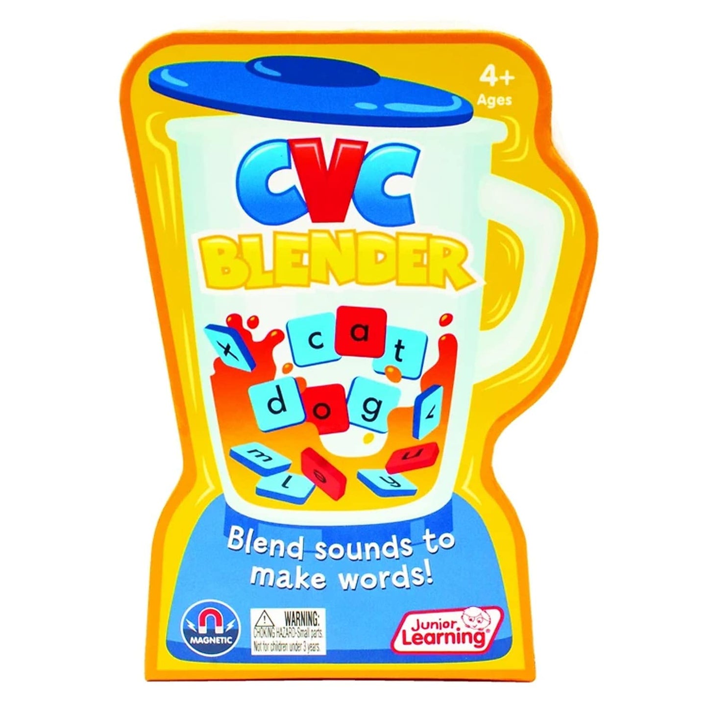 Junior Learning CVC Blender - Blend Sounds to Make Words, Multi