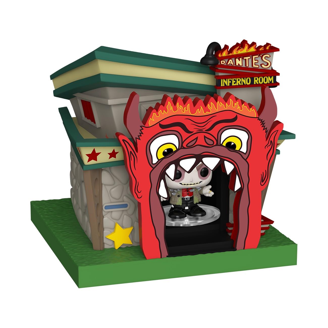 Funko Pop! Bitty Town: Beetlejuice and Dantes Infernal Room - Horror Collectable - Gift Idea - Toys for Kids & Adults