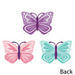 Big Dot of Happiness Beautiful Butterfly - Decorations DIY Floral Baby Shower or Birthday Essentials - Set of 20