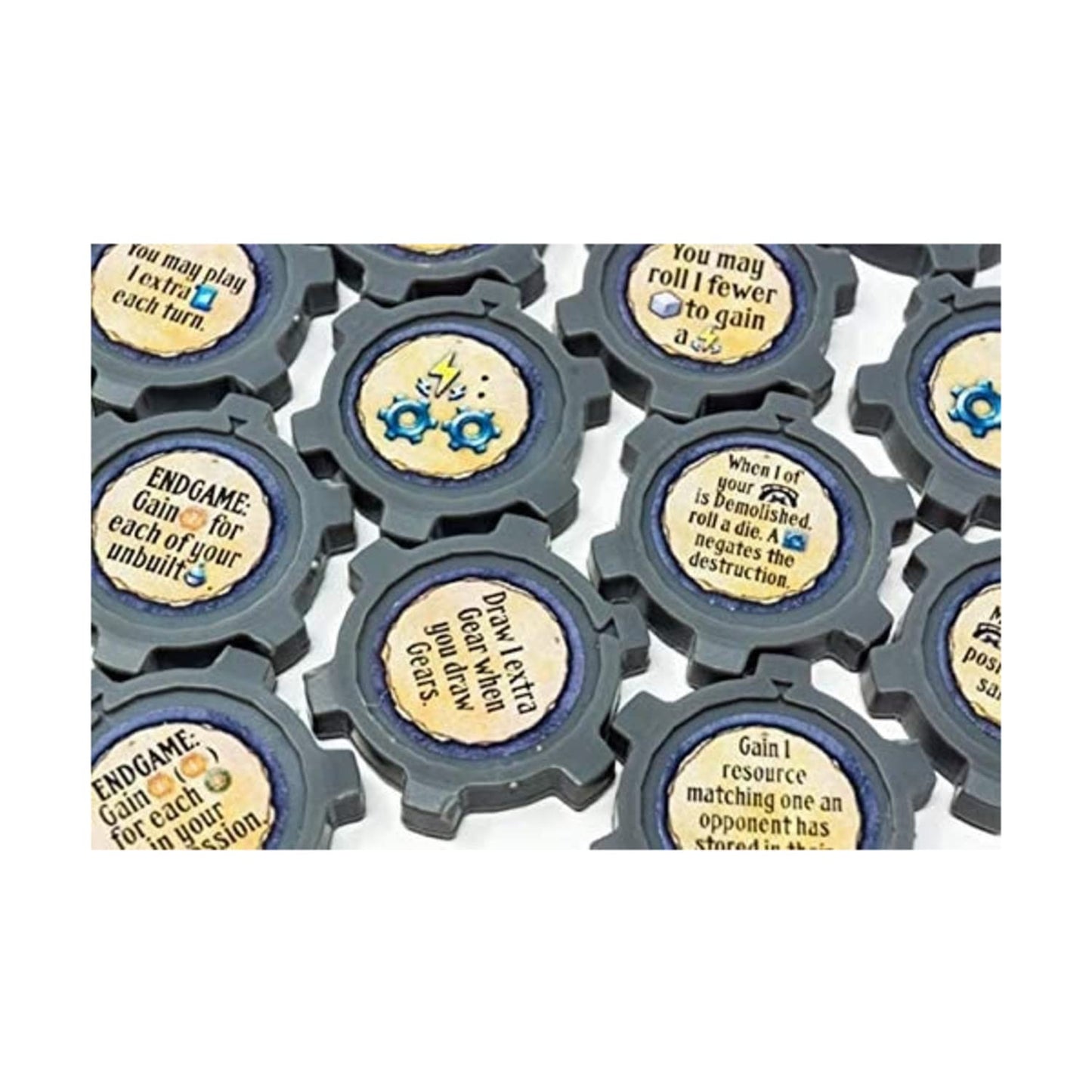 Grey Fox Games: City of Gears, Strategy Board Game, Over 20 Plus Tiles to Build Your city, 45 to 60 Minute Play Time, 2 to 6 Players, For Ages 10