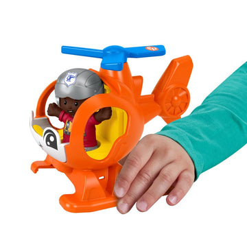 Fisher Price Helicopter Little People Vehicle