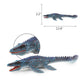 EOIVSH Large Mosasaurus Toy 13.4", Realistic Deep Sea Monster Mosasaurus Dinosaur Plastic Hand-Painted Ocean Animal Model Figurine for Bath Pool Toy