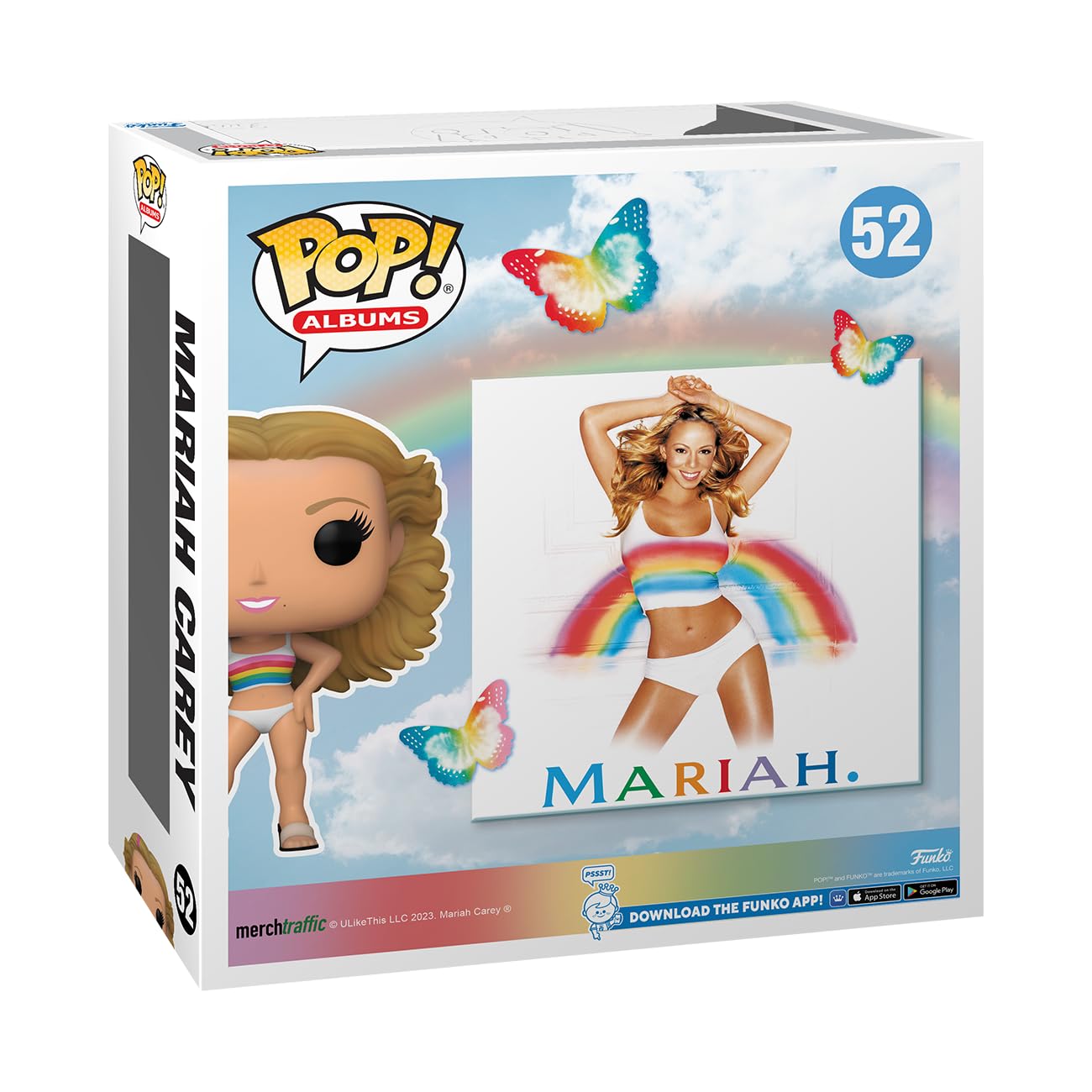Funko POP! Albums: Mariah Carey - Rainbow - Music - Collectable Vinyl Figure - Gift Idea - Official Merchandise - for Kids & Adults - Music Fans -