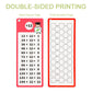 30 Pcs Multiplication and Division Flash Cards with 4 Dry Erase Pens 2 Rings Educational Time Table Cards Set Math Chart Games for 1st to 3rd Grades