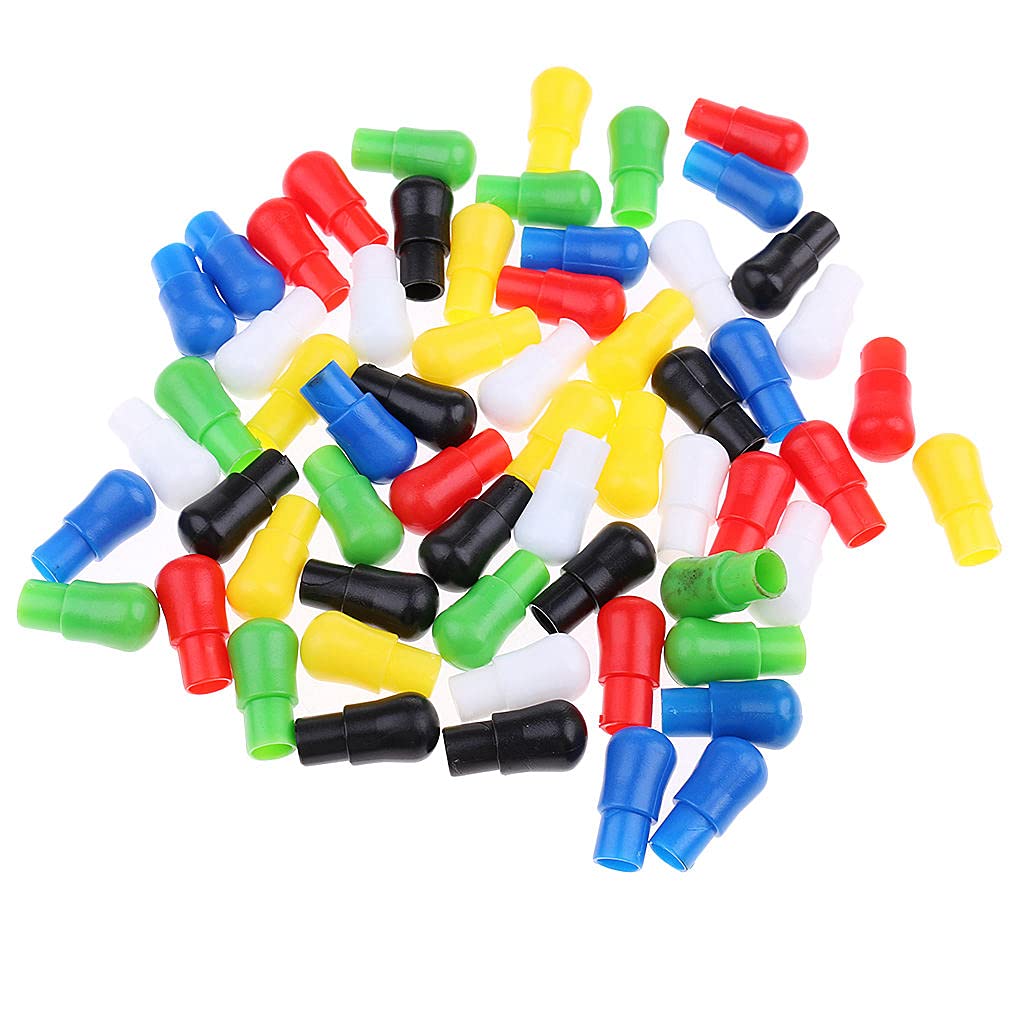 Baosity Dolity 60pcs Chinese Checkers Peg 23mm Replacement for Traditional Chinese Checkers