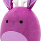 Squishmallows Original 8-Inch Maria Del Mar The Purple Jackalope with Sparkle Antlers - Official Jazwares Plush - Collectible Soft & Squishy Cider