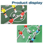 Foosball Balls, Durable Mini Black and White Table Soccer Balls Replacement 6 Pack for Home Office Family Party Recreation