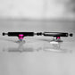 NOAHWOOD DIY Pro Fingerboard Truck 35mm (Silver Baseplate + Black Hanger) Ark Truck iiG