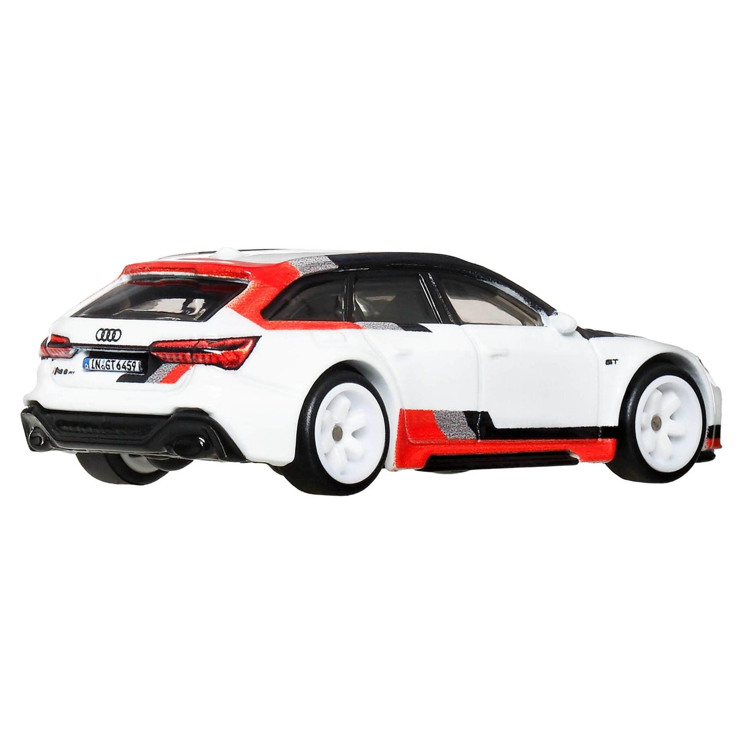 Hot Wheels Premium Car Culture Fast Wagons 1:64 Scale Die-Cast Audi RS 6 Avant Collectible Vehicle with Real Riders Tires & Metal/Metal Body & Chassis