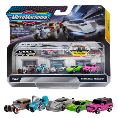 Micro Machines MMW0022 Garage Icons World Pack