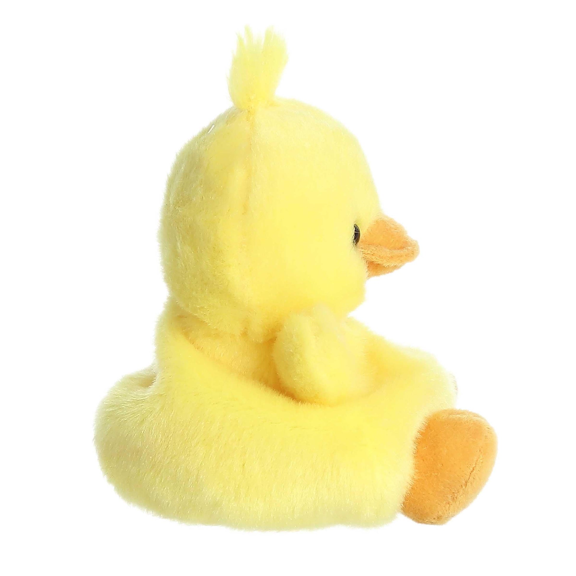 Aurora® Adorable Palm Pals™ Darling Duck Stuffed Animal - Fun Collectible Plush for Kids and Adult Collectors - Perfect for Decorating Rooms