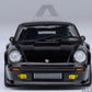 AUTOart 911 (930) Turbo Blackbird Black Wangan Midnight - Comic #1 Version Manga 1/64 Model Car 20636