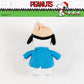 Peanuts Snoopy Winter Coat Holiday & Christmas Bedding Super Soft Plush Cuddle Pillow Buddy, (Officially Licensed Product) By Franco