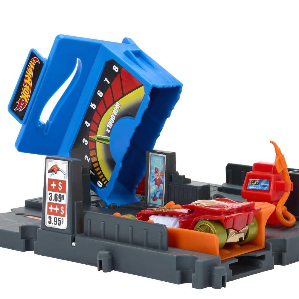 Hot Wheels Fuel Station Shift Station Essence Tankstelle