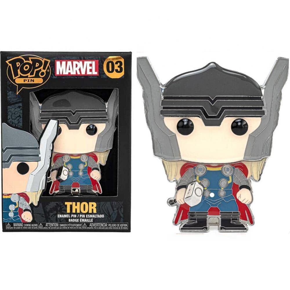 Marvel 3 Inch Funko POP Pin | Thor