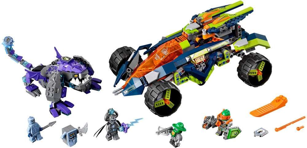 LEGO Nexo Knights Aaron's Rock Climber 70355 Building Kit (598 Piece)
