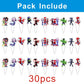 30pcs Friends Cake Decorations with 30pcs Cupcake Toppers Party Supplies for Kids Birthday Decorations