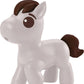 Mattel Spirit Untamed Young Lucky Doll (Approx. 4-in) with 5 Movable Joints & Story Accessories Incuding Rocking Horse & Small Horse