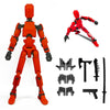Yewmow Assembly Completed 2026 Upgrade Titan 13 Action Figure,Robot 13 Action Figures,3D Printed Multi Jointed Movable,Nova 13 Action Figure Set,Desk
