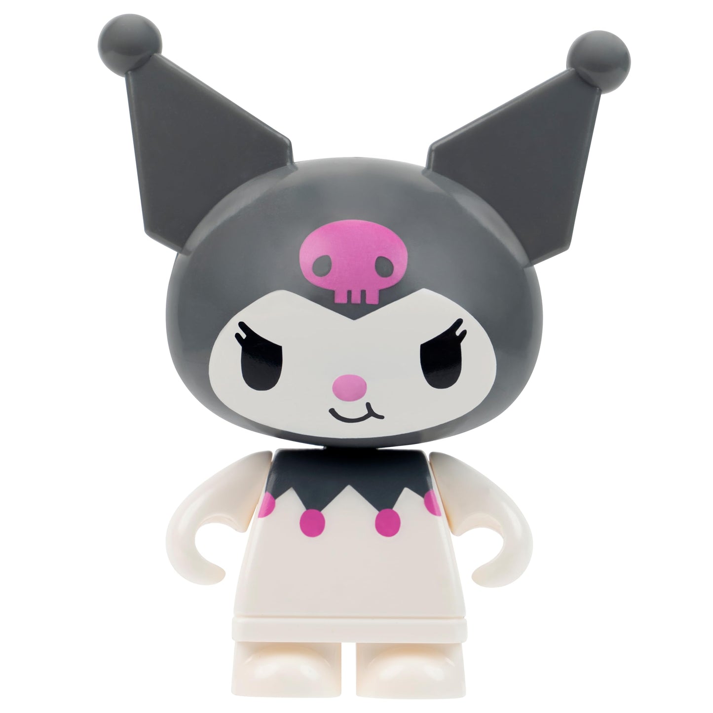 BLDR Hello Kitty and Friends Kuromi’s Popcorn Stand Building Set - Kuromi & Chococat Poseable Minifigures - Gifts for Kids & Sanrio Fans Ages 8+, 0129