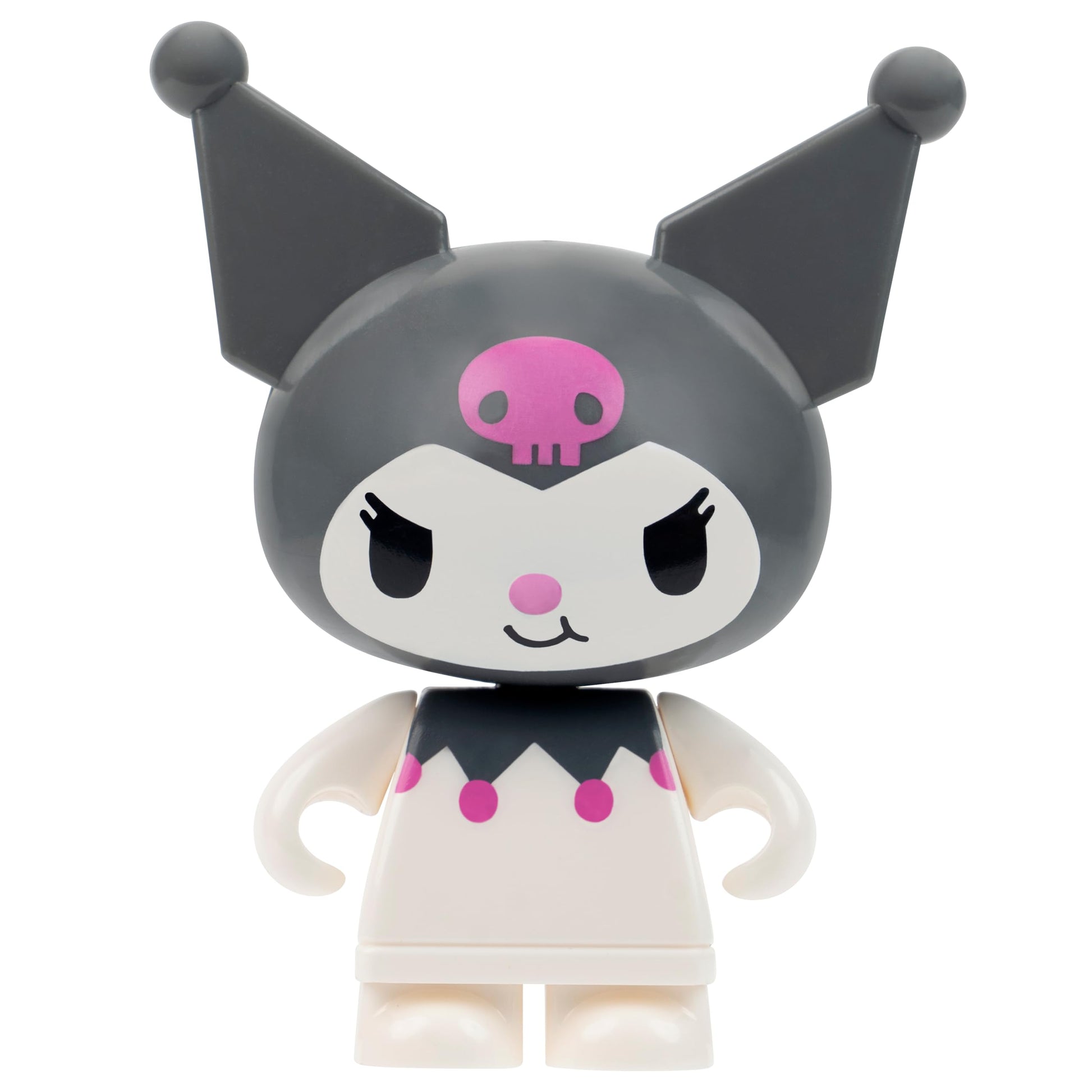 BLDR Hello Kitty and Friends Kuromi’s Popcorn Stand Building Set - Kuromi & Chococat Poseable Minifigures - Gifts for Kids & Sanrio Fans Ages 8+, 0129