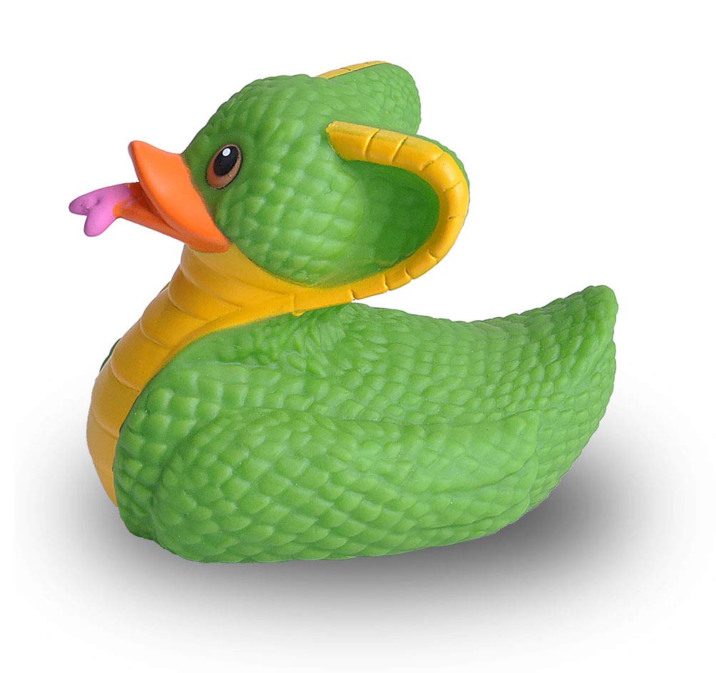 Wild Republic Rubber Ducks, Bath Toys, Kids Gifts, Pool Toys, Water Toys, Cobra, 4"