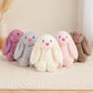 shiguangji Bunny Stuffed Animal Plush Toy 11.8 in, Soft Rabbit Plush for Babies and Toddlers, Cuddly Bunny Toy for Nursery Decor and Easter Gift