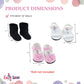 Emily Rose Doll Clothes - 3 Pack 18-Inch Doll Shoes Value Gift Set: Pink Shoes, White Sandals and Black Boots | Accessories Compatible with 18"